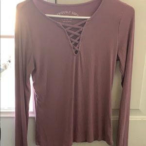 from Aero size large but runs small